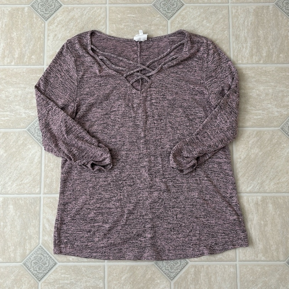Late August Cross Front Top